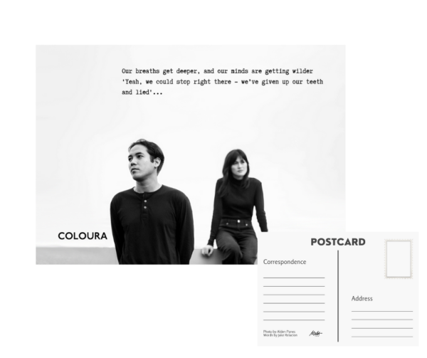 Coloura "In Between" Lyric Postcards - Image 4