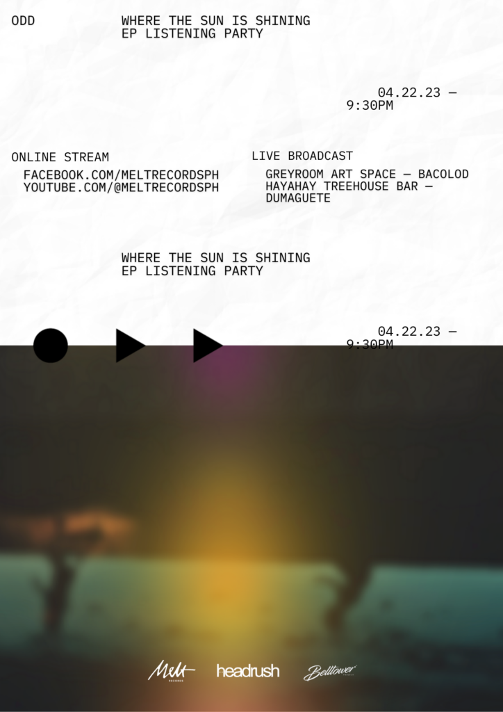 Odd "Where The Sun Is Shining" Listening Party | April 22 | Melt Records