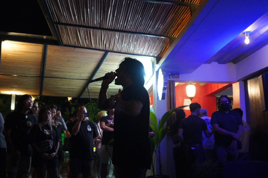 The Line Divides at Fete De La Musique 2022 Draft Punk Stage