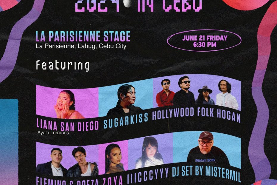 Fete De La Musique 2024 in Cebu - La Parisienne Stage | Melt Records