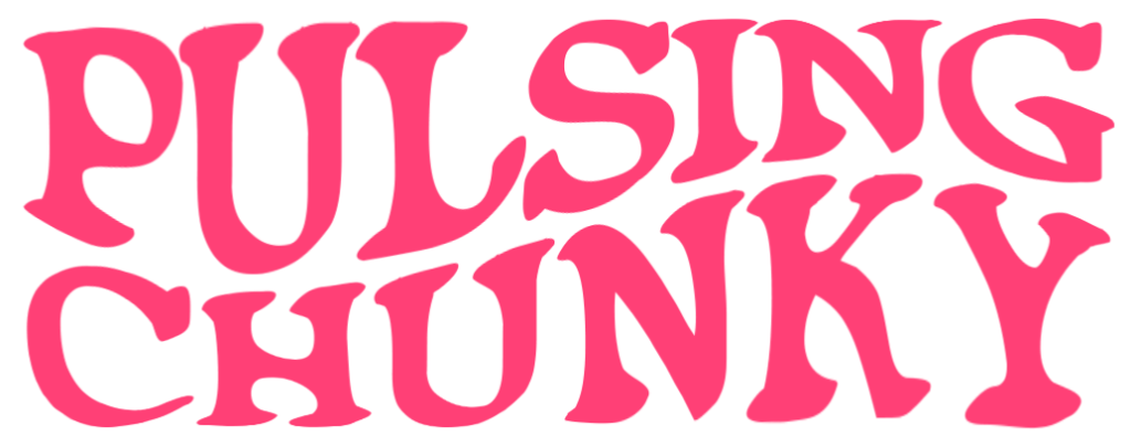Pulsing Chunky logo (pink) | Melt Records